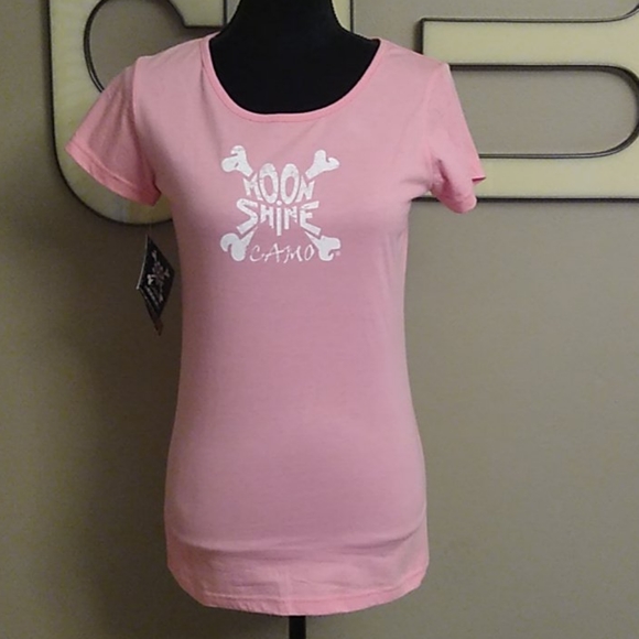 Moon Shine Camo Women's T-Shirt - Picture 2 of 7